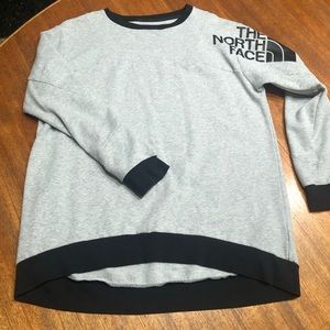 The North Face sweatshirt
